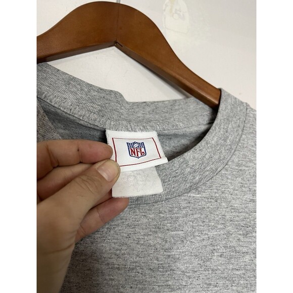 Vintage Miami Dolphins NFL Short Sleeve TShirt Mens Large Gray Short Sleeve 90s - Picture 4 of 6